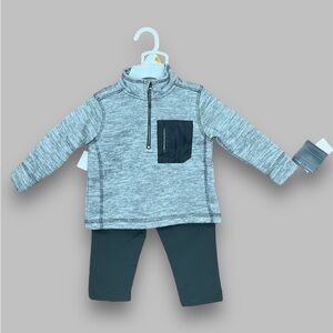 Eddie Bauer- 2 Piece Half Zip Pant Set